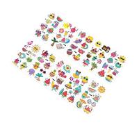 Autocollant de Tatouage Scintillant en Forme D'animal, Patch de Tatouage Temporaire Imperméable à Paillettes pour Enfants, 10 Pièces, été (Type 1)