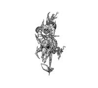 Autocollant De Tatouage Semi-Permanent À Base De Plantes Capricorne, Jus Imperméable Et Durable