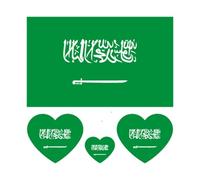 Autocollant de tatouage temporaire for visage, série drapeau, 3 pièces, Match du monde, jeux for fans, pologne, Ukraine, singapour, pays (Color : Color-035, Size : A)