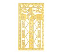 Autocollant de téléphone Feng Shui - Symbols spirituel Autocollant de téléphone | Protection des autocollants de téléphone Bonne chance | Autocollants dorés adhésifs | Autocollant mobile de bonne