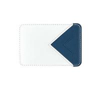 Autocollant de téléphone imprimable par transfert thermique - Couverture arrière adhésive générale pour un usage quotidien et voyage - Bleu