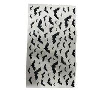 Autocollant de toit en forme de chauve-souris pour Halloween | Autocollant de toit pare-soleil pour berline, SUV, camping-car, vitre arrière, vitre, surfaces de trajet quotidien