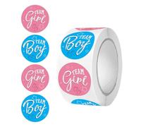 Autocollant de tri par sexe réutilisable Matériaux Symboles clairs de garçon et de fille pour un usage éducatif institutionnel Grilles Autocollant en papier d'art enduit