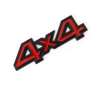 Autocollant de voiture 4x4, logo, garniture, capot avant, calandre, emblème, badge, coffre arrière, décalcomanies 3D(4X4 Sticker1)