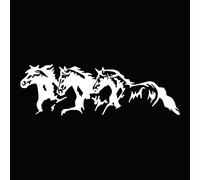 Autocollant de voiture Cheval Totem Autocollant de voiture Benma Liema Body Sticker Vélo Pare-chocs Pare-brise Fenêtres Stickers