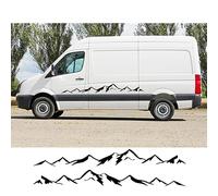Autocollant de Voiture de Style de Montagne DIY, pour V = W Crafter F = ord T = ransit Peugoet Boxer, pour R = enault Trafic Camper Van Vinyl Decals