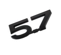 Autocollant de Voiture emblème Badge décalcomanies de Coffre 5,7 litres Logo calandre de Capot Avant Compatible avec Dodge Ram 1500 2500 3500 Challenger Charger (Size : 5.7 Sticker)