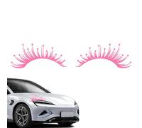 Autocollant de voiture | Faux cils réfléchissants pour décoration de phares de voiture, autocollants pour carrosserie de voiture, pare-brise