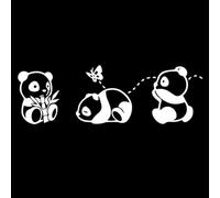 Autocollant De Voiture,iSpchen 5pcs Autocollant Bébé à Bord Voiture Autocollant De Voiture Panda Stickers Voiture Tuning Capot Baby on Board Signe Sticker Autocollant Avertissement De Sécurité