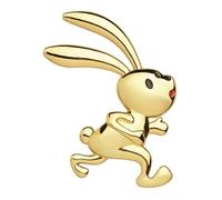 Autocollant de voiture Lapin Autocollant de voiture - Ornement automatique Symbole 3D | Autocollant de corps auto mignon en métal, élégant de la faune pour l'idée d'amélioration des pare-chocs