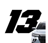 Autocollant De Voiture Modifié | Super Numéro 13 Autocollants Pour La Décoration De Voitures - Auto-adhésifs Fournitures De Décoration Pour Motos, Ordinateurs Portables, Boîtes, Automatisation
