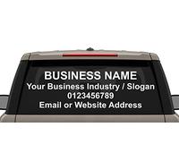 Autocollant de Voiture personnalisé, Autocollant personnalisé avec lettres de texte pour pare-brise de Véhicules Utilitaires, Camion, Camionette, Publicitaires, Vitrines, Magasins, Portes