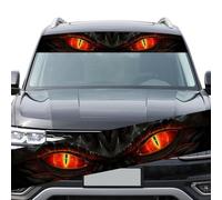 Autocollant de voiture pour pare-brise arrière, bannière, autocollant pour mettre en valeur le style de la carrosserie, couleur durable et décorer votre voiture sans laisser de marque de colle