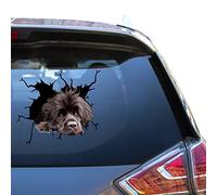 Autocollant de voiture Terre-Neuve - Cadeau 3D - Motif chien - Pour maman