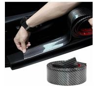 Autocollant de Voiture Universel en Fibre de Carbone, Poids Léger, Accessoires de Voiture de Pare-Chocs de Seuil de Porte Flexi