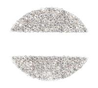 Autocollant de volant en cristal strass Bling décoration d emblème luxe Haute qualité et facile à installer