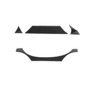 Autocollant Décoratif Autocollants Garniture Couverture Décoration Tableau Bord Intérieur De Voiture, Pour Ford Pour Mustang 2015 - 2023 Accessoires Voiture Style Bandes Décoration(Carbon Fiber Grain)
