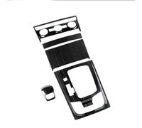 Autocollant Décoratif De Couverture Panneau Console Centrale Modification Style Intérieur Voiture Pour Skoda Pour Kodiaq 2017-2020 anti-poussière(Black full set)