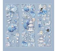 Autocollant décoratif de Scrapbooking, autocollant de planificateur de décoration pour Album Journal, artisanat d ' art, fabrication de cartes, autocollants décoratifs pour Scrapbooking
