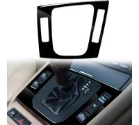 Autocollant décoratif du panneau de contrôle central de la conduite à droite pour BMW Série 3 E46 1998-2005 (noir)