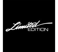 Autocollant décoratif en édition limitée,5 pièces Autocollant de voiture avec texte en édition limitée stickers pour voiture édition limitée stickers Convient aux motos scooters bagages 16 cm x 3,8 cm