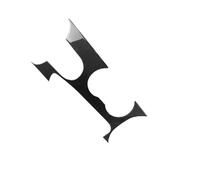 Autocollant Décoratif En Fibre De Carbone Pour Panneau Levier Vitesse Intérieur Pour Ford Pour Mustang 2015-2019, Conduite À Gauche Garniture Panneau Changement Vitesse