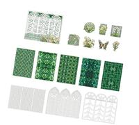 Autocollant Décoratif En PET Imperméable Pour Cadre De Fenêtre Antique Papier Artisanal Pour Scrapbooking Fabrication De Cartes Livre De Mémoire Invitation Décoration De Maison Antique