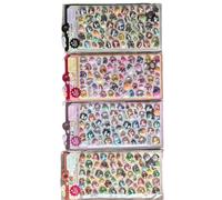 Autocollant décoratif en relief pour enfants, carnet, bouteille d'eau, trousse, ordinateur portable et téléphone, motif poisson en relief