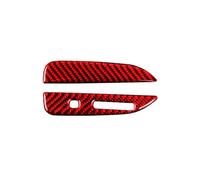 Autocollant Décoratif Et Cadre De Finition Pour Panneau De Levier De Vitesse - Pour Ford Pour Mustang GT 2015-2021(Style A Red,Right-hand drive)