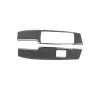 Autocollant Décoratif Panneau Bouton Levage Fenêtre Voiture Fibre Carbone Pour Classe C W204 2007-2014 Interior Garniture Cadre