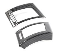 Autocollant Décoratif Pour Cadre De Sortie D'air Latéral Console Centrale De Voiture En ABS Pour Jaguar Pour F-TYPE 2013-2024 HGMGFYCX(Carbon Fiber Look)