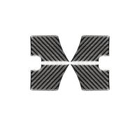 Autocollant Décoratif Pour Garniture Intérieure Portière Pour Ford Pour Explorer 2013-2019 Autocollants protection voiture(Noir)