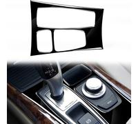 Autocollant décoratif pour panneau de transmission gauche pour BMW X5 E70 2008-2013 / X6 E71 2009-2014 (noir)