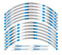 Autocollant Décoratif Réfléchissant Et Imperméable Jante De 15 Pouces Moto pour BMW C650 Sport