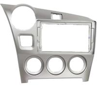 Autocollant décoration intérieure voiture Garniture de cadre d'autoradio avec faisceau câbles pour Toyota pour Matrix 2009-2014(Only Frame)
