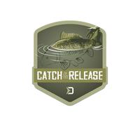 Autocollant Delphin CATCH and RELEASE | 9x8cm