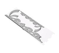 Autocollant d'emblème de moto décalcomanie en 3 dimensions pour Vespa GTS300 LX125 LX150 IE Sprint Primavera 300 LX LXV Super(Argent)