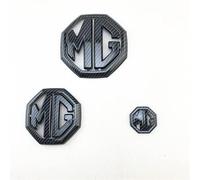 Autocollant d'emblème de Voiture pour MG 6 MG ZS Badge d'emblème de carrosserie Emblème de réglage de Voiture,Carbonfiber