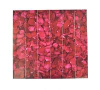 Autocollant d'escalier 3D 100x18cm, 6 pièces, autocollant mural auto-adhésif fleur de Rose, carrelage imperméable, autocollant d'escalier pour la saint-valentin