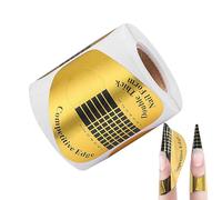 Autocollant d'extension pour ongles avec chiffres marqués - Formes