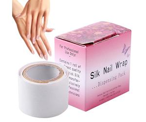 Autocollant d'extension renforcé Strong Protect - Feuille adhésive pour ongles, revêtement incassable, de liaison lisse, matériau de réparation léger | Outil pour le travail de manucure, profe