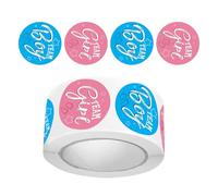 Autocollant D'identification De Genre Pour Garçons Et Filles Étiquettes Auto-adhésives Avec Papier Convivial L'organisation L'école Et Du Bureau Autocollant Genre