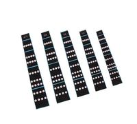Autocollant D'intonation Pour Violon 1/8 Marqueur De Touche Outil Pour Débutant Accessoires Accessoires Pour Violon(1/2)