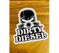 Autocollant Dirty Diesel - Co2 - Plaque - Zone environnementale - Anti voiture - Réf Mi511