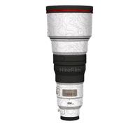 Autocollant d'objectif OSS pour Sony,peau Hinefilm,autocollant d'objectif pour Sony FE,300mm,F2.8,GM,SEL300F28GM,FE300,F2.8,couvercle rond - Type Contour White