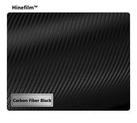 Autocollant d'objectif pour IL EF 70-200 F2.8 II,peau de décalcomanie 70200 f2.8,couverture ronde pour IL EF 70-200mm f/2.8L IS II USM - Type Carbon Fiber Black