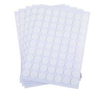 Autocollant Double Face - 350 pièces 20mm Double Face Transparent Collant Rond Amovible - Petits Points de Colle pour Murs, Bois, Plastique et Décorations Festives