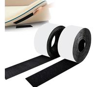 Autocollant Double Face,Scratch Autocollant Double Face,Bande Agrippantes Adhésives Avec Crochets Et Boucles,Bande Scratch Adhésif Adhésives Autocollants,pour Ménage,Bricolage et l'artisanat