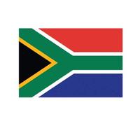 Autocollant Drapeau South Africa Afrique du Sud sticker flag - Taille : 8 cm