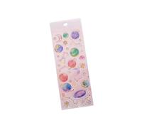 Autocollant éducatif en PVC de dessin animé pour scrapbooking, carnet, journal, téléphone, ordinateur portable, chambre d'enfant, décoration murale en PVC